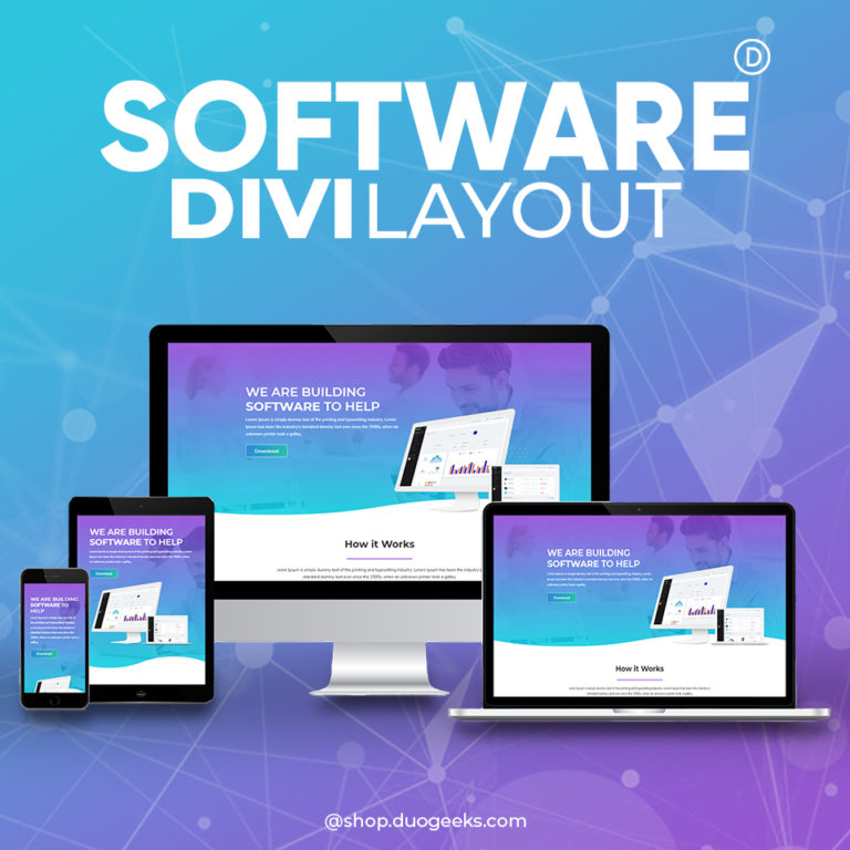 Divi Software Layout