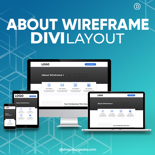 Divi About Wiregrame 1