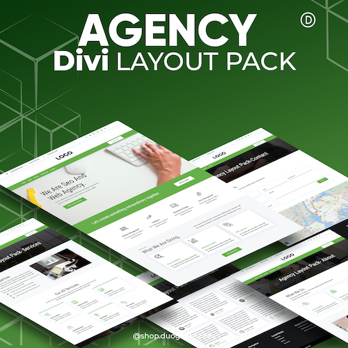 Divi Agency Layout Pack