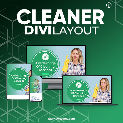 Divi Cleaner Layout