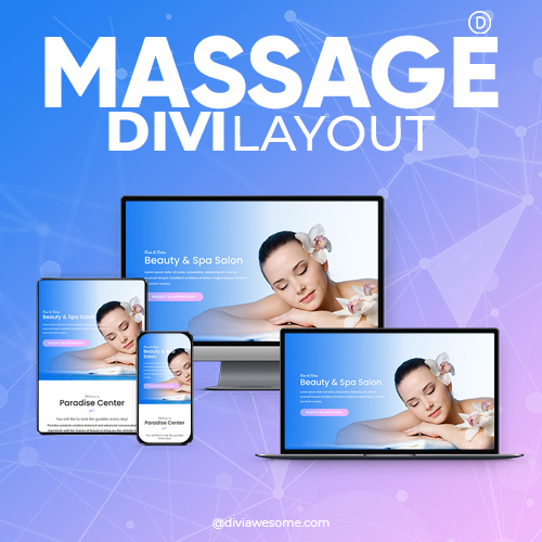 Divi Massage Layout