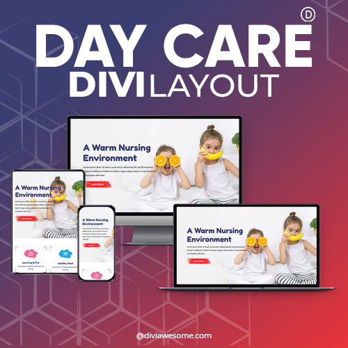 Divi Day Care Layout