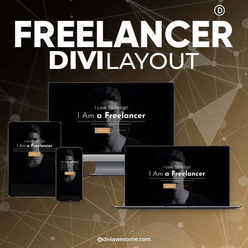 Divi Freelancer Layout