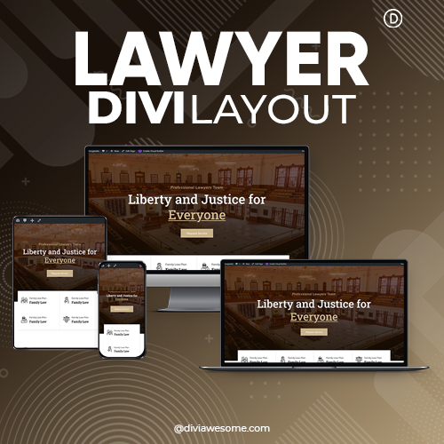 Divi Lawyer Layout