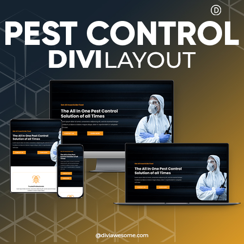 Divi Pest Control Layout