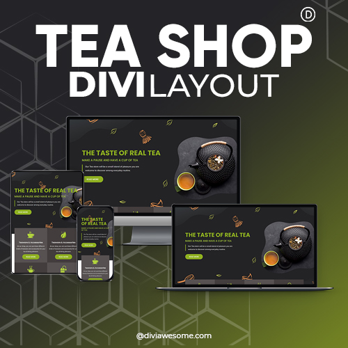 Divi Tea Shop Layout