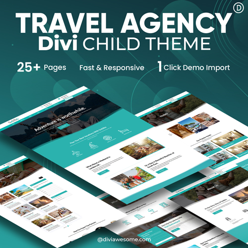 Travel Agency Divi Child Theme