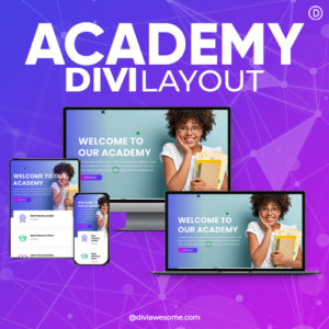 Divi Academy Layout