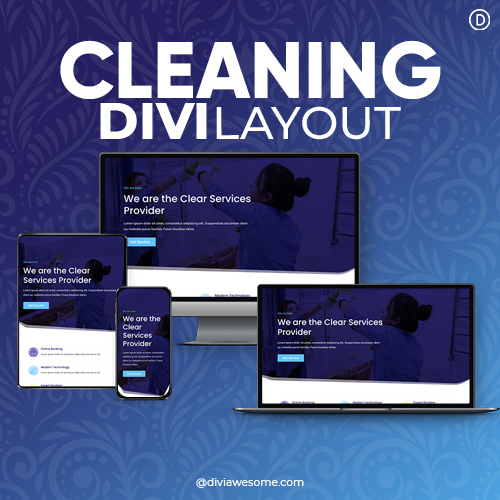 Divi Cleaning Layout