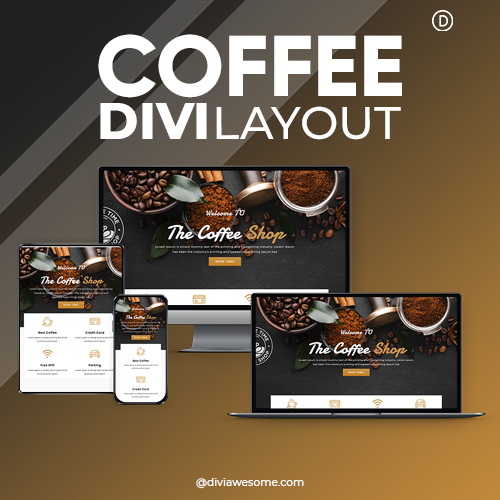 Divi Coffee Layout