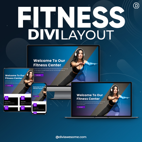 Divi Fitness Layout