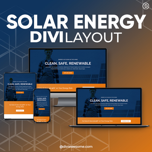 Divi Solar Energy Layout