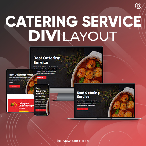 Divi Catering Service Layout 2