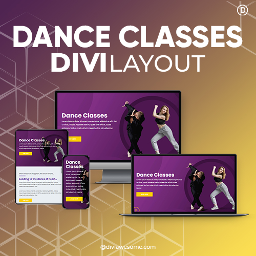 Divi Dance Classes Layout