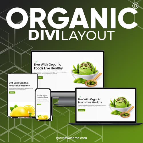 Divi Organic Layout