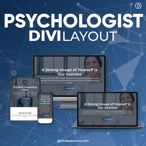 Divi Psychologist Layout