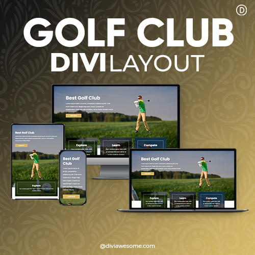 Divi Golf Club Layout 2