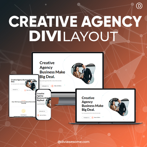 Divi Creative Agency Layout