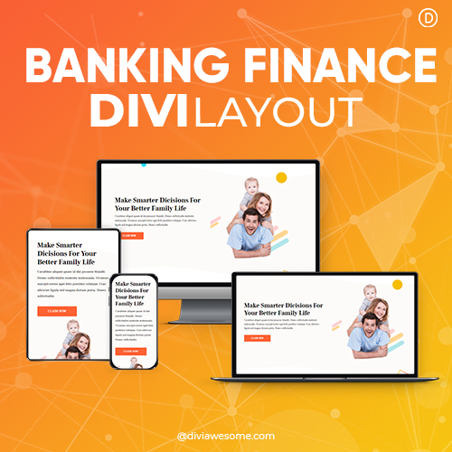 Divi Banking Finance Layout