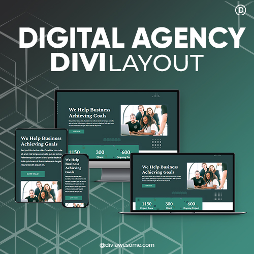 Divi Digital Agency Layout