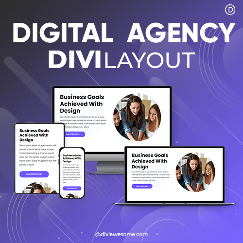 Divi Digital Agency Layout 2