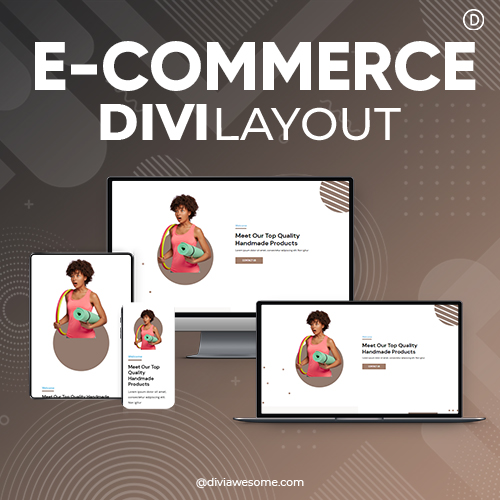 Divi E-commerce Layout