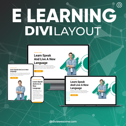 Divi E-Learning Layout