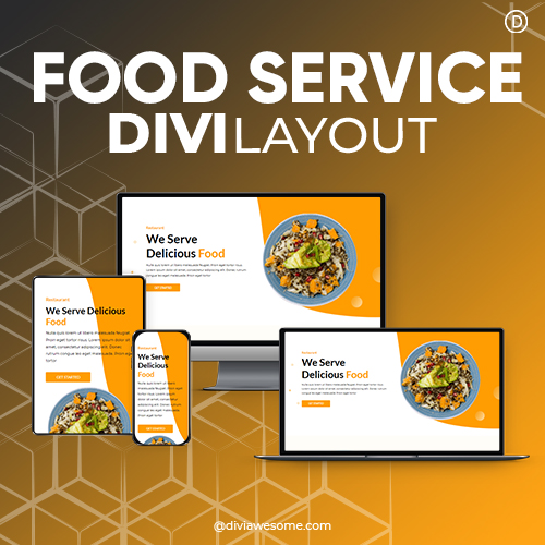 Divi Food Service Layout