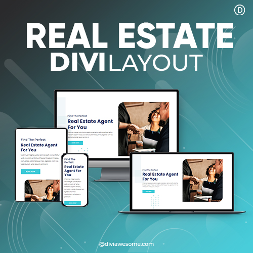 Divi Real Estate Agent Layout