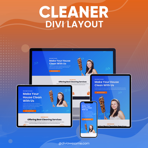 Divi Cleaner Layout