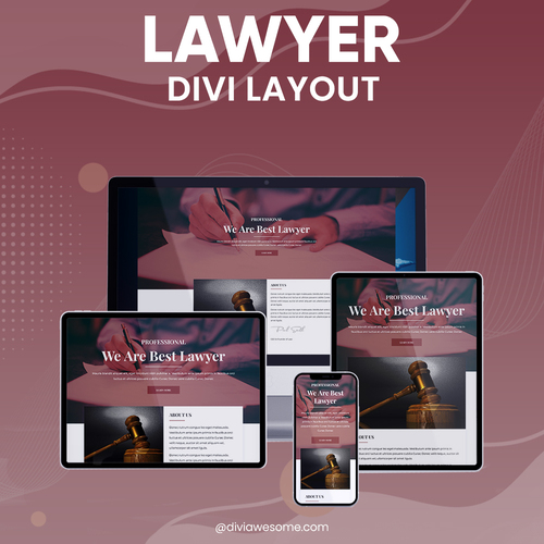 Divi Lawyer Layout 4