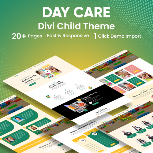 day care child theme 500