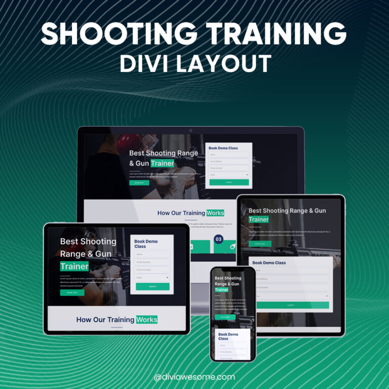 Divi Shooting Training Layout