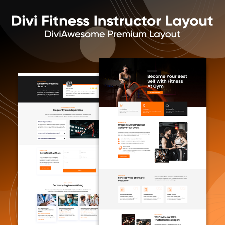 Divi-Fitness-Instructor-Awesome-Divi-Layouts